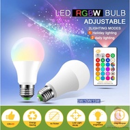 Rgbww Bulb+Remote Control Bholam Interior Lighting E27 Softbox LED RGB Lighting Softbox 3W 5W 10W 15W 3 5 10 15 Watt Bardi Philips Soft Box