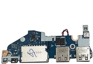 ZAHARA USB Card Reader with Batteries without Cable Replacement for Lenovo Ideapad S340-14IWL 81N7 5