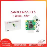 Raspberry Pi Camera Module 3  (120°) Wide Sony IMX708 12 MP