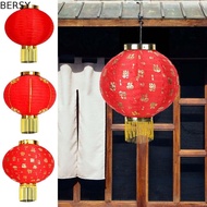 BERSY Festive Lantern, Handmade Waterproof Chinese Lantern, Creative Round Red Chinese Traditional L