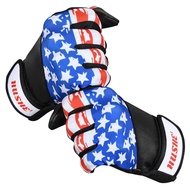 Hushe' American Flag Baseball Batting Gloves Softball Batting Gloves USA Flag Baseball Batting Glove