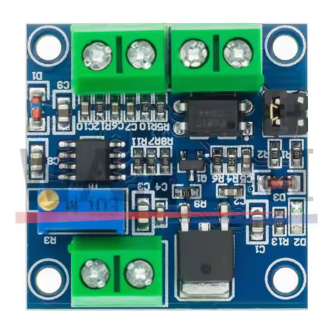 PWM to Voltage Converter Module 0%-100% to 0-10V for PLC MCU Digital to Analog Signal PWM Adjustabl 