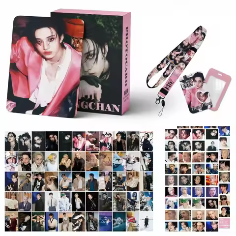 STRAY KIDS Fans Gift Set Kpop Bangchan Collectible Merch Photocards+Card Sleeves Skzoo Fan Perfect f
