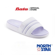 Bata บาจา North Star รองเท้าเล่นน้ำสงกรานต์ รองเท้าแตะลุยน้ำสงกรานต์ แบบสวม สวมใส่ง่าย สำหรับผู้หญิง รุ่น EDEN สำหรับผู้หญิง สีม่วง รหัส 5611979