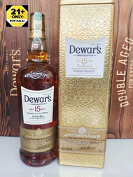 Dewars 15y Double Aged Scotch Whisky box (big)  100% Original