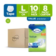 TENA Value Adult Diapers L - Case (Laz Mama Shop)