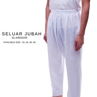 SELUAR JUBAH SELUAR HAJI PUTIH/HITAM