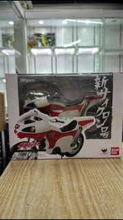 全新 Bandai S.H.Figuarts Shf Kamen Rider New Cyclone 幪面超人 1號 本鄉猛 新旋風號 電單車
