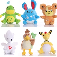 16-23cm Pokemon Politoed Azumarill Ampharos Farfetchd Teddiursa Togetic Plush Soft Stuffed Toys