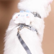 Escape-Proof Cat Harness and Leash Set, Adjustable Soft Vest Chest Harness for Walking, Outdoor Cat 