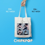 [PACKAGE SET] TOTEBAG SION NCT WISH I SION NCT WISH I NCT WISH KPOP I TOTEBAG KPOP I TOTEBAG NCT WIS