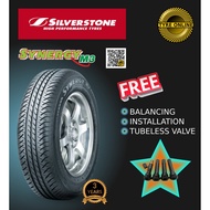 SILVERSTONE SYNERGY M3 155/80R12 NEW TYRE TIRES TAYAR BARU 12 CHARADE HIJET EVERY ONLINE FREE INSTAL