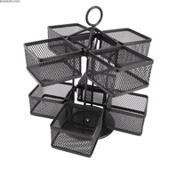 BOOMLIFE1232T Tea Bag Holder, 96 Teabags Capacity Rotating Design Tea Bag Organizer, Space-Saving 2 