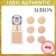 ALBION STUDIO Glaze Dew Foundation SPF28 PA+++ 30ml, dewy foundation for glowing natural skin