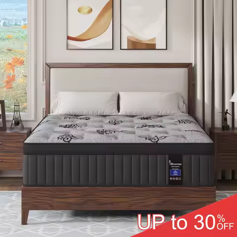 9"12"14" Gel Memory Foam Hybrid Pocket Spring Mattress Twin Full Queen King Bed Mattress In A Box, M