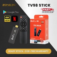 TV Stick TV98 4K 5G WIFI Smart TV Stick TV BOX Android 12.1 8gb+128gb TV Stick Unlock Netflix/Youtub