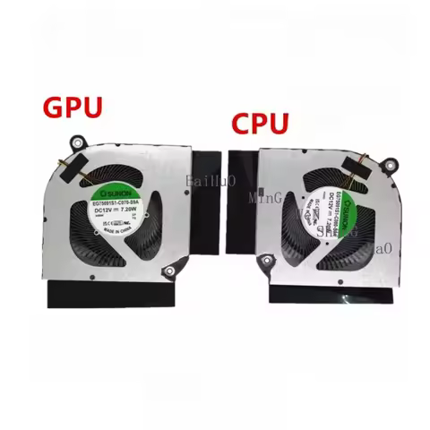 New Original Laptop CPU GPU Cooling Fan for Acer Nitro 5 AN515-58 PH317-55 N22C1 N20C11 EG75091S1-C0