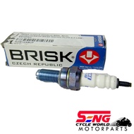 LC135/ Y15 ZR/ RS150 RACING SPARK PLUG (X-LINE)-BRISK
