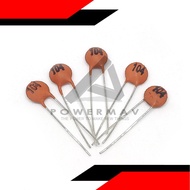 5pcs 100nf ceramic capacitor 50V 100 nf 1000 Ceramic Capacitor 50v 100nf Red DIP Capacitance for pcb