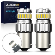AUXITO 2 Chiếc Đèn LED 1156 P21W Ba15S Đèn LED 1200LM 4014Smd 1156 Để Dự Phòng Đèn Lùi Bóng Đèn Đèn 