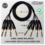 SPL AUDIO CSA-04 - Snake Cable Balance 4x Akai Stereo 700S to 4x Akai Stereo 700S SPL AUDIO - WANG s