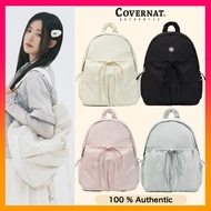 [(G)I-DLE - SHUHUA's Pick] COVERNAT Clover Heart Shirring Nylon Backpack - 6 Colors (2025 NEW)