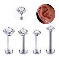 Earring piercing stainless steel stud / Earring piercing for helix tragus upperlobe and for ear