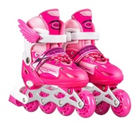 Roller skates single sparkling inline skates roller skates beginner skate shoes adjustable size skat