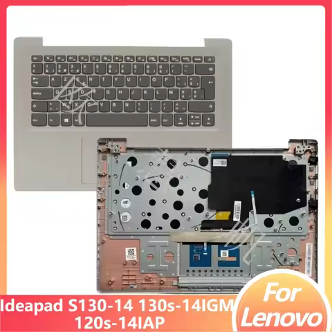 M New for Lenovo Ideapad S130 14 130S 14IGM 120s-14IAP Palmrest Upper Cover with BE Belgian Keyboard
