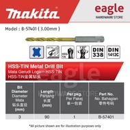 Makita HSS-Tin Metal Drill Bit, SDS-Plus, 1pc