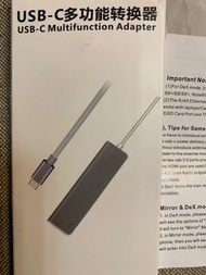 USB type C 多功能轉換器帶HDMI USB 3.0  type C