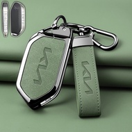 Suitable for 2024 Kia ev5 Key Case New ev5 Car ev6 Protective Case EV9 Alloy Key Case
