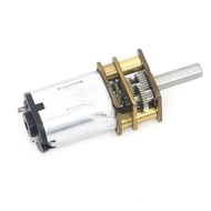 LVLOZ GA12-N20 Gear Motor, Micro DC Low Speed Gear Motor, Micro Gear Motor, 12V Worm Gear Motor Brus