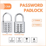 CAB Passwor 8-10 Digit Padlock Password Pin Suitcase Padlock 4 5 Digit Combination Number Padlock/
