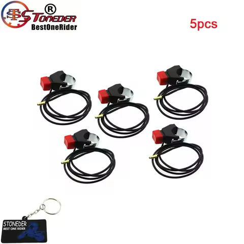 STONEDER Ignition Kill Stop Switch For 2 Stroke 47cc 49cc MTA1 MTA2 Mini ATV Quad 4 Wheeler Pocket B