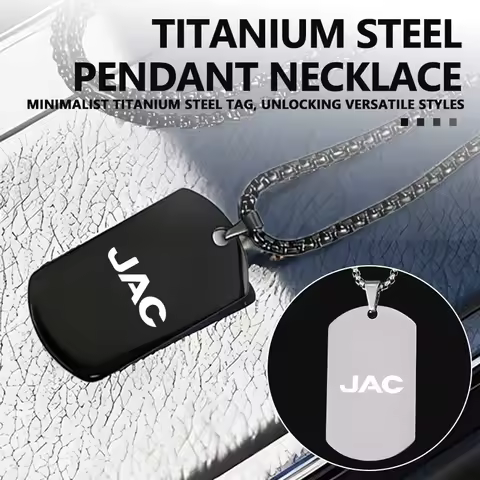 Car Pendant Emblem Interior Rearview Mirror Ornaments Decorations Accessories For JAC J3 J4 J7 JS2 J