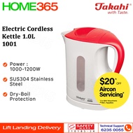 Takahi Electric Cordless Kettle 1.0L 1001