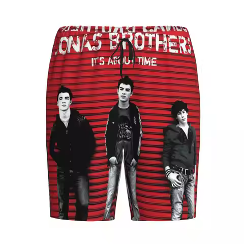 Vintage The Eras Tour 2023 Jonas Brothers JB The Album Shorts Sleeping Pants Men Pajama Pants Lounge
