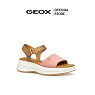 GEOX รองเท้าแตะผู้หญิง รุ่น D SPHERICA ECUB-3 S - DK SKIN/CAMEL SS25 (D550VAC5Q5FF_S5BRXX)