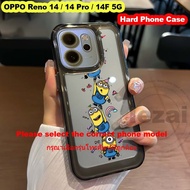 Trường hợp khó khăn Oppo RENO 14F 14 Pro 5g reno14f reno14 reno14pro 5g trường hợp carton vỏ lưng ch
