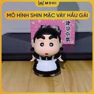 Shin model wearing a maid's dress is 14cm tall, weighs 300gr