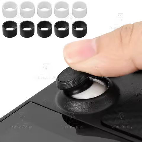 10PCS Controller Joystick Protectors Silicone Gamepad Joystick Protective Ring for PS5,PS4,Switch Pr