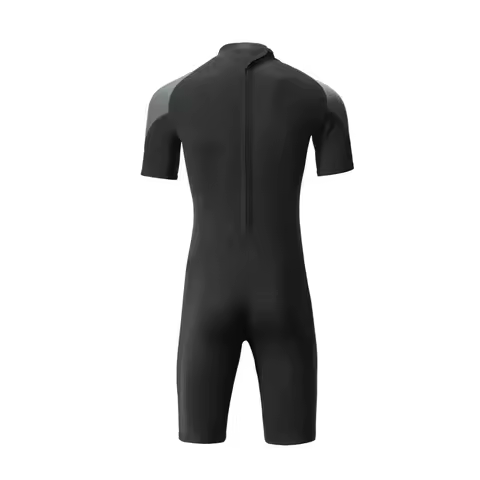 Flexible New 1.5mm Diving Suit Men's Short-sleeved Shorts One-piece Diving Suit Sun Protection Surf 