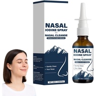Iodine Nasal Spray, Nasal Iodine Spray Cleanses & Refreshes Your Nasal Passages (1)