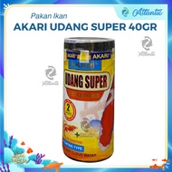 Akari Udang Super Merah 40 Gram Ebi Udang Kering Pakan Ikan Koi Oscar Arwana Predator