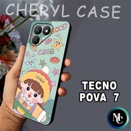 Rubber case for hp Tecno pova 7 2025/CC40/softcase Tecno pova 7/casing Tecno pova 7/case handphone