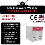 LAB MASTER/MALAYSIA Lab Automatic Glassware Washer with Heating for Bioscience Apparatus Lab R&D