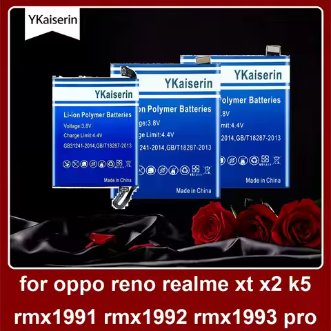 4500mAh Mobile Phone Battery BLP751 BLP749 BLP741 For Oppo Reno For Realme XT X2 K5 RMX1991 RMX1992 
