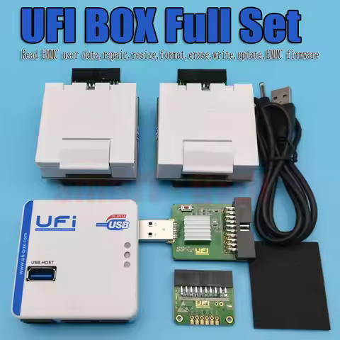 UFI BOX UFi Box powerful EMMC Service Tool Read EMMC user data, repair, resize, format, erase, write