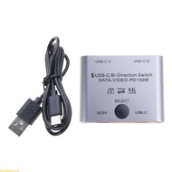 Doublebuy USB C Switcher Splitter For Efficient MultiDevice Connectivitys 4K 120Hz 8K 60Hz